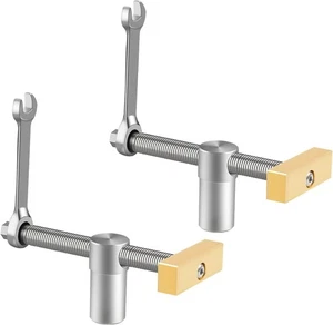 2 Pack Bench Dog Clamp 3/4" Inch Hole Woodworking Adjustable Workbench Stop 19mm - Picture 1 of 7