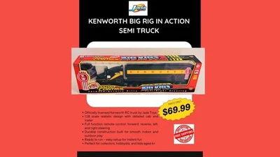 RADIO CONTROL BIG RIG IN ACTION SEMI TRUCK JADA TOYS ITEM NUMBER 36001K - Image 1 of 4