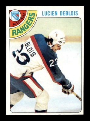 1978 Topps #136 Lucien DeBlois RC NM/NM+ X3293492 - Image 1 of 3