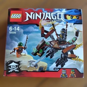 LEGO NINJAGO 70599 Cole's Elemental Dragon Set w/ Ninja Minifigures Building Toy