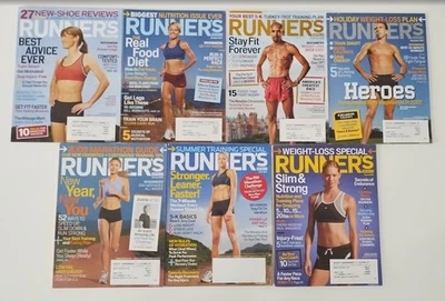 LOT of 7 Runner’s World Magazine 2007, 2008, 2010 - Image 1 of 4