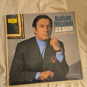 Nathan Milstein BACH Sonatas and Partitas - DG 3 LP set 2709 047 - Picture 1 of 5