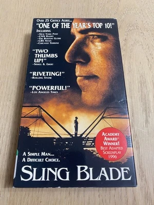 Sling Blade VHS 1996 Billy Bob Thornton Dwight Yoakam Cult Classic Academy Award - Image 1 of 4