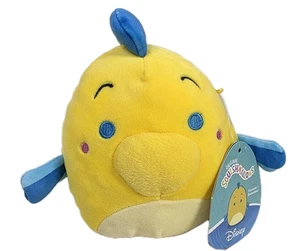 Squishmallows Disney's The Little Mermaid Flounder Plush Stuffed Animal W/Tags - Picture 1 of 16