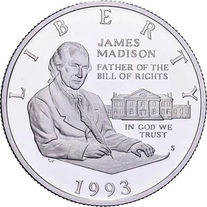 [#638519] United States, Half Dollar, 1993, U.S. Mint, Proof, Silver, MS, KM:240 - Picture 1 of 2