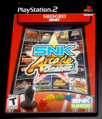 SNK ARCADE CLASSICS VOL 1 SONY PLAYSTATION 2 CIB AUTHENTIC TESTED WORKING 2008 - Image 1 of 3