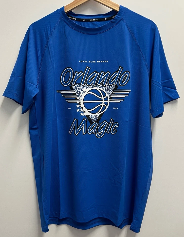 Orlando Magic Season Ticket Holder T-Shirt Mens Large Blue NBA Basketball New - Image 1 of 4