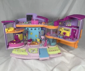 Polly Pocket Magic Movin’ Ultimate Clubhouse Lights & Sound 2000 Mattel - Picture 1 of 22