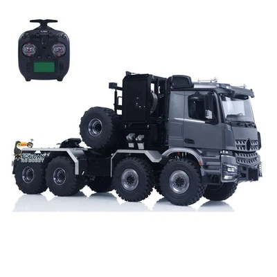 1/14 Skala Metall 8x8 Off-Road RC Traktor Truck Modell Differentialsperre Servo - Bild 1 von 4