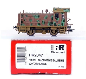 RIVAROSSI HR2047 HO H0 DCC DRG LOCOMOTORA DIÉSEL SERIE V20 CAMUFLAJE, COMO NUEVO - Imagen 1 de 1