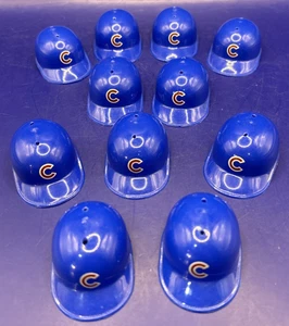 Lote de 11 Cascos de Béisbol Laich 2" Largo Chicago Cubs Tamaño Máquina Gumball Mini - Imagen 1 de 9