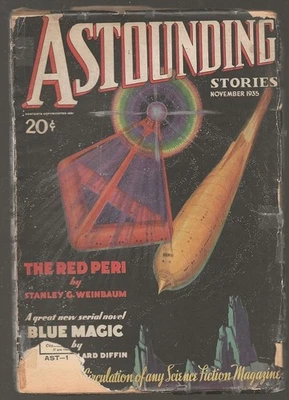 ASTOUNDING STORIES Nov 1935. STANLEY G. WEINBAUM x 2, FRANK BELKNAP LONG - Image 1 of 4