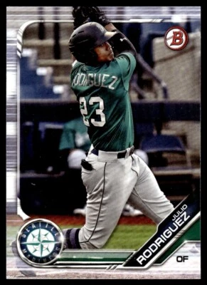 2019 Bowman Draft Julio Rodriguez Seattle Mariners #BD-60 - Image 1 of 2