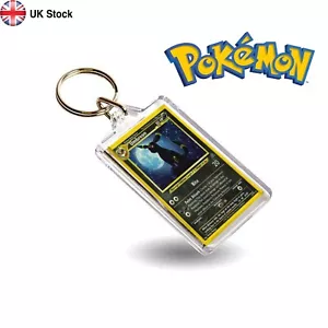 Pokemon Umbreon Card Inspired Keyring / Key Chain Duel Print Classic Style - Foto 1 di 2