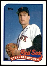 1989 Topps Steve Ellsworth RC Boston Red Sox #299