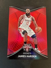 2016-17 CERTIFIED #2 JAMES HARDEN MIRROR RED FOIL /199 ROCKETS NUMBERED PRIZM SP