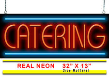 Catering Neon Sign | Jantec | 32" x 13" | Parties Restaurant Business Wedding