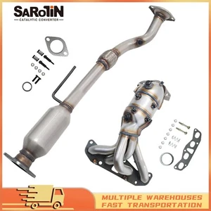 Catalytic Converter Set For 2002-2006 Nissan Altima Sentra 2.5L Front & Rear - Picture 1 of 12