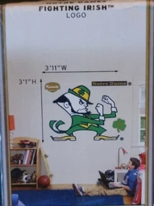Notre Dame Fighting Irish Fathead Large Wall Decor New - Picture 1 of 2