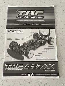 42205 Tamiya TRF 417X Chassis Kit Instruction Manual - 11054626