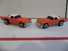 1957 FORD T-BIRD THUNDERBIRD 1/64 Diecast Collectible Lot of 2