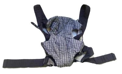 Portabebés Infantino Baby Rider Frontal Ajustable 8-20 Libras Azul a Cuadros Foto 1 de 4