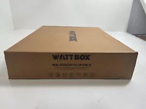 WattBox WB-800CH1U-IPVM-8 1U IP 8 Outlet Power Conditioner - NEW! - Picture 1 of 4