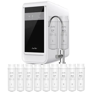 SimPure 600GPD 7-Stage Tankless Reverse Osmosis System+Extra 3-Year Water Filter - Picture 1 of 16