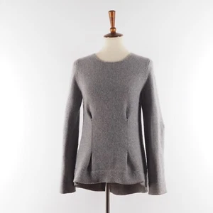 Alexander Mcqueen Womens Cashmere Gray Pullover Sweater Knit S Small England - Picture 1 of 9