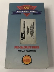 Pre-Calculus Series Complete Video Guide by Video Tutorial Service Vintage NIB - Picture 1 of 6