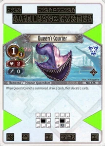 3x Queen's Courier EOJ SET2 #128 PS3 Eye Of Judgment Inglés Casi Nuevo/Sin jugar Tarjeta C - Imagen 1 de 1