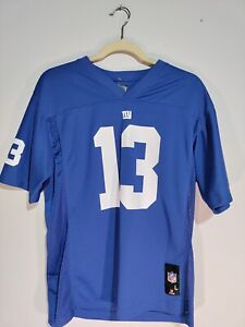 New York Giants Jersey Youth Boys L Blue #13 Odell Beckham Jr NFL Players