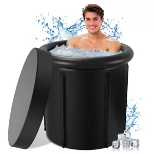 Eisbad Eistonne Ultimative Badewanne Erholungs Thermoisoliert 80cm X 80cm - Bild 1 von 9