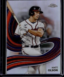 2024 Topps Chrome Matt Olson Strokes #S-13 - Picture 1 of 2