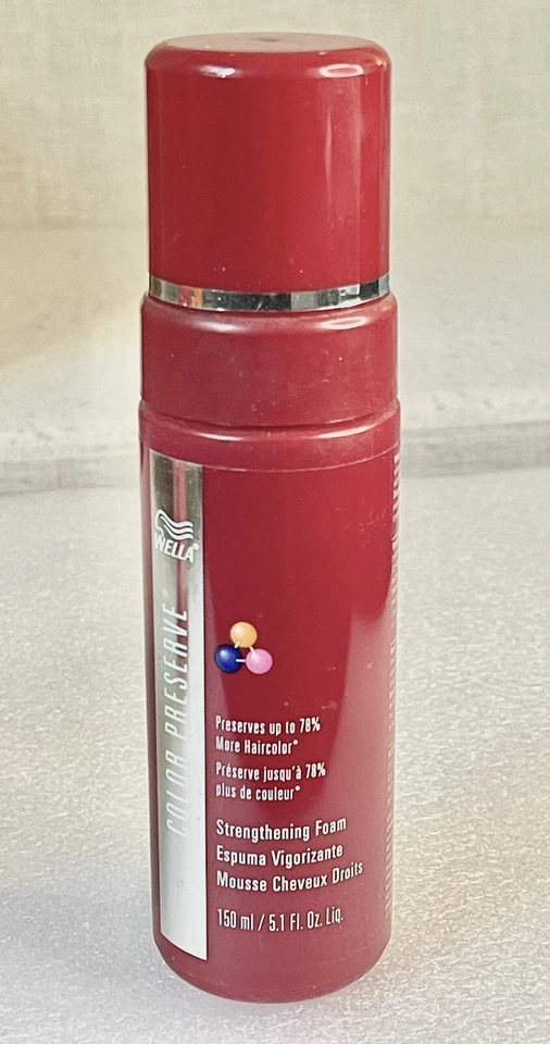 Espuma fortalecedora Wella Hair Color Preserve 5,1 oz Foto 1 de 1