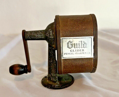 Pencil Sharpener GUILD Glider Vintage Natural...
