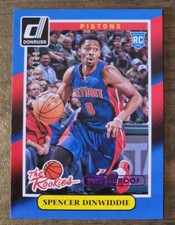 2014-15 Donruss The Rookies Press Proof Purple 003/199 Spencer Dinwiddie