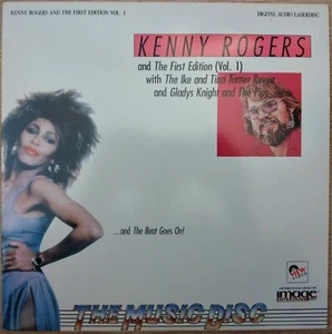 KENNY ROGERS &the 1st Edition, TINA TURNER GLADYS KNIGHT & the PIPS Laserdisc LD - Picture 1 of 2