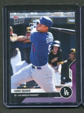2020 Topps NOW Road To Opening Day Puple Parallel Corey Seager #OD411 /25