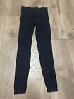 Spanx Leggings Womens Small Black Seamless High Waisted Stretch Pull On Tight