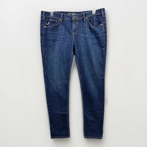 Source Of Wisdom Jeans Women’s Size 18 (38x30.5) Blue Straight Leg Stretch Denim - Picture 1 of 16