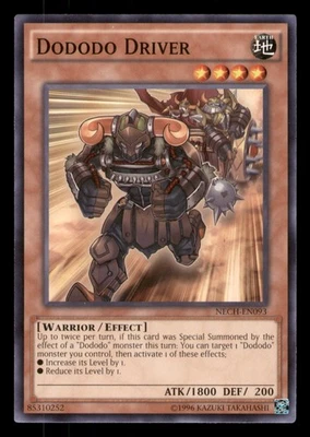 Yugioh Dododo Driver #NECH-EN093 The New Challengers LP - Image 1 of 2