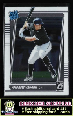2021 Donruss Optic #116 Andrew Vaughn Chicago White Sox - Image 1 of 2