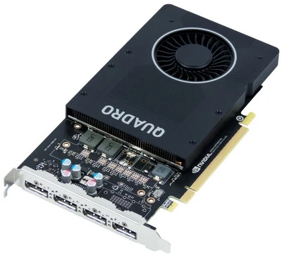 Scheda Grafica NVIDIA QUADRO P2000 5GB GDDR5 Pci-E x16 4xDisplayPort - Immagine 1 di 2