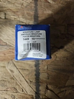 NEW Wagner 1449 Miniature Automotive Bulb (10) - Image 1 of 3