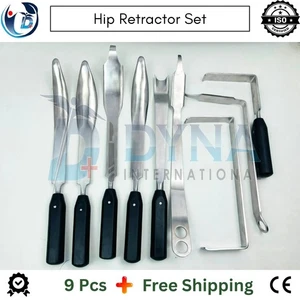 Hip Retractor Arthroplasty Instruments Orthopedic Surgery German Stainless Steel - Picture 1 of 9