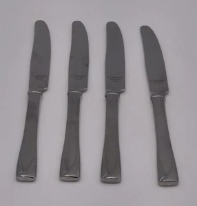 Set Of 4 Lenox Middleton Stainless Dinner Butter Knife Discontinued - Picture 1 of 6