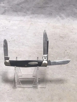 Navaja de bolsillo plegable Buck 303 EE. UU. Cadet Stockman 3 hojas Foto 1 de 4
