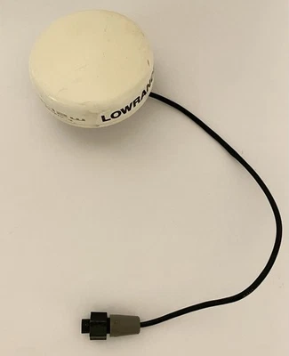 Lowrance LGC-12w Boat GPS Antenna Receiver Puck - Image 1 of 4