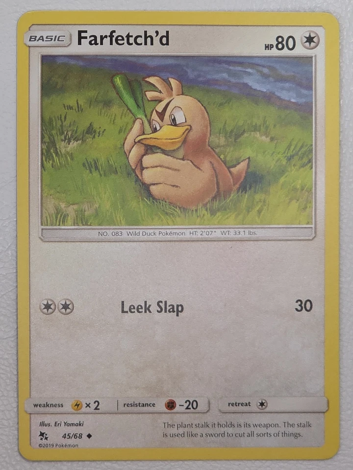 Farfetch'd - 45/68 - Hidden Fates - POKEMON - Image 1 of 1